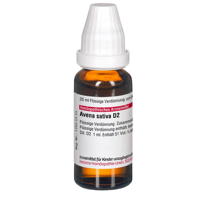 Avena sativa D2 DHU Dilution, 20 ml Lösung