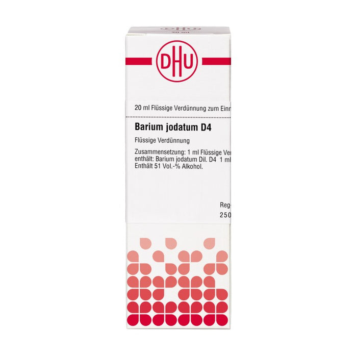 DHU Barium jodatum D4 Dilution, 20 ml Lösung