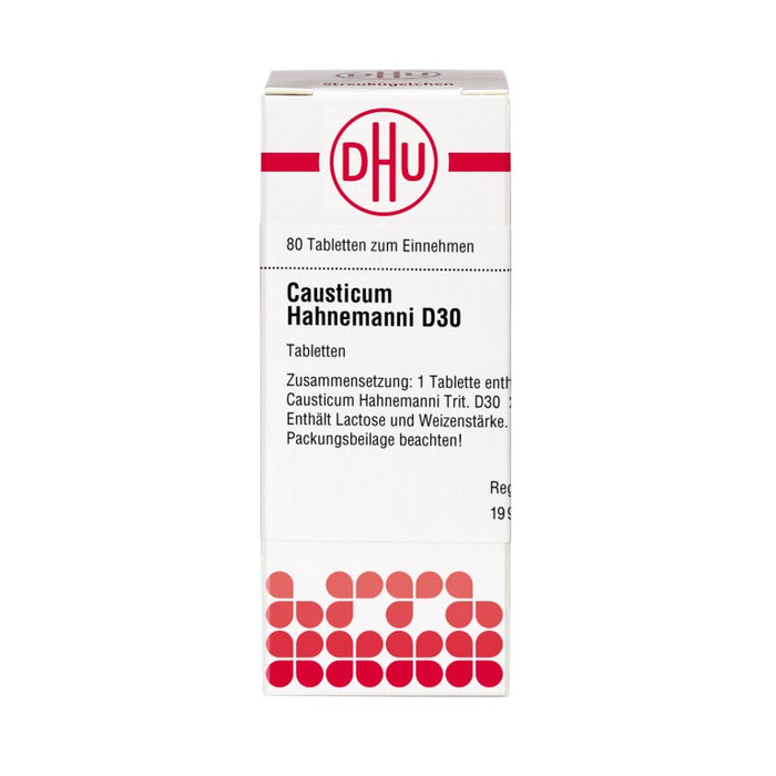 DHU Causticum Hahnemanni D30 Tabletten, 80 pc Tablettes