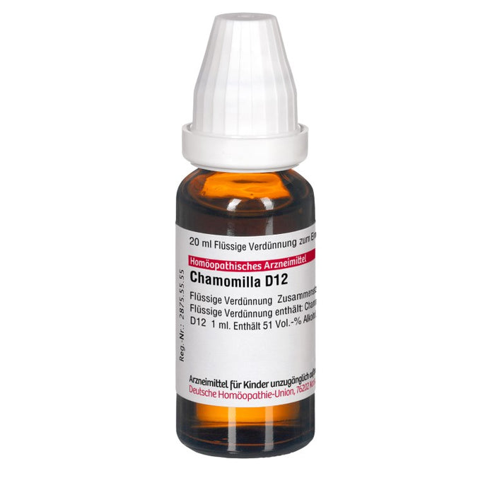 DHU Chamomilla D12 Dilution, 20 ml Lösung