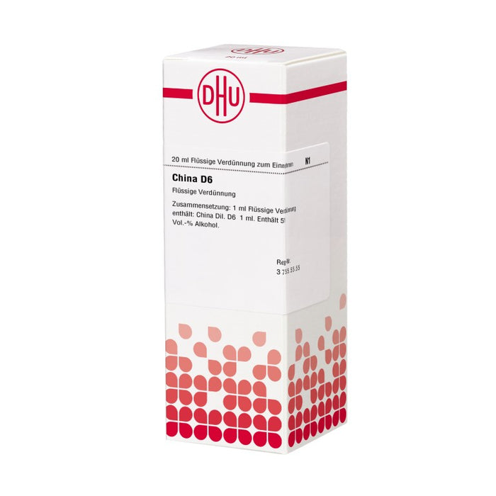 DHU China D6 Dilution, 20 ml Lösung