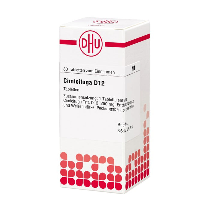 DHU Cimicifuga D12 Tabletten, 80 pcs. Tablets