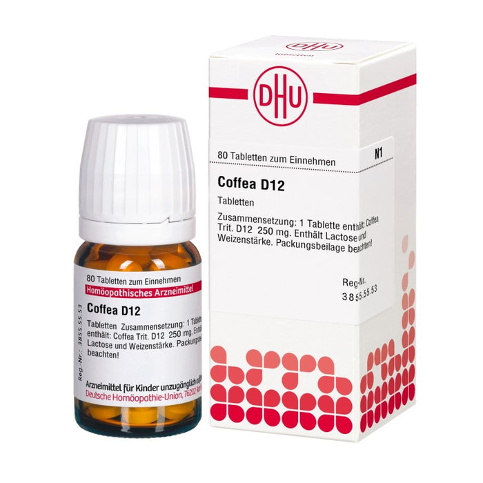 DHU Coffea D12 Tabletten, 80 pc Tablettes