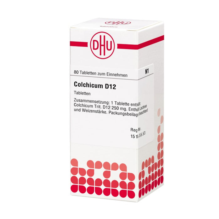 DHU Colchicum D 12 Tabletten, 80 St. Tabletten