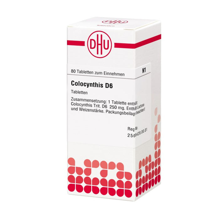 DHU Colocynthis D6 Tabletten, 80 pcs. Tablets