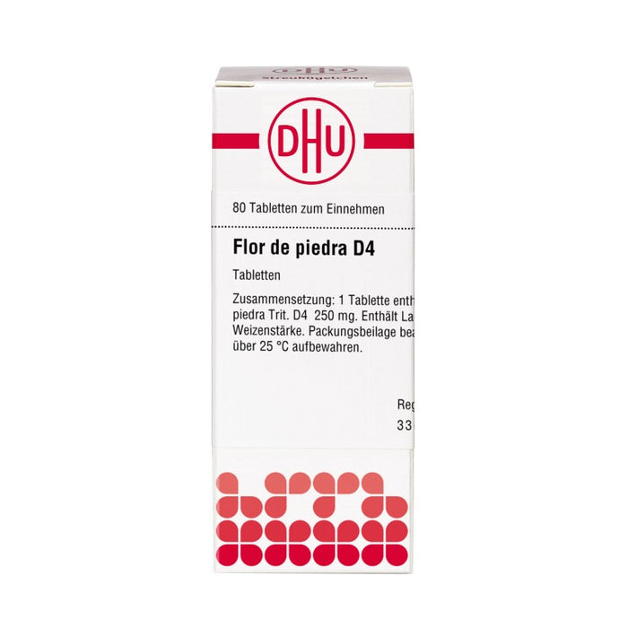 DHU Flor de Piedra D4 Tabletten, 80 pcs. Tablets