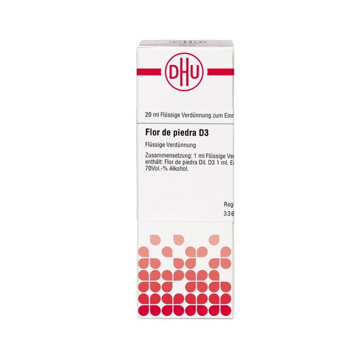 Flor de Piedra D3 DHU Dilution, 20 ml Lösung