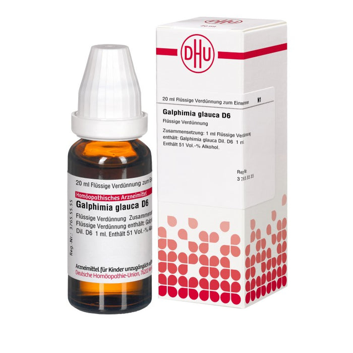 Galphimia glauca D6 DHU Dilution, 20 ml Lösung