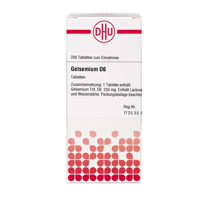 DHU Gelsemium D6 Tabletten, 200 St. Tabletten