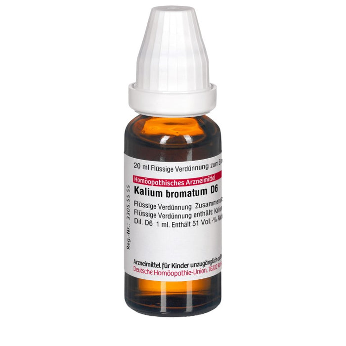 DHU Kalium bromatum D6 Dilution, 20 ml Lösung