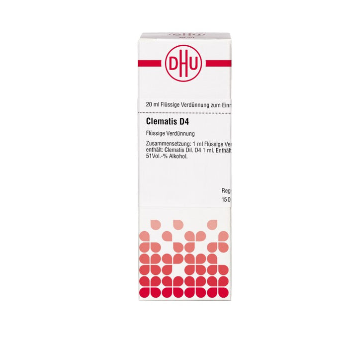 DHU Clematis D4 Dilution, 20 ml Lösung