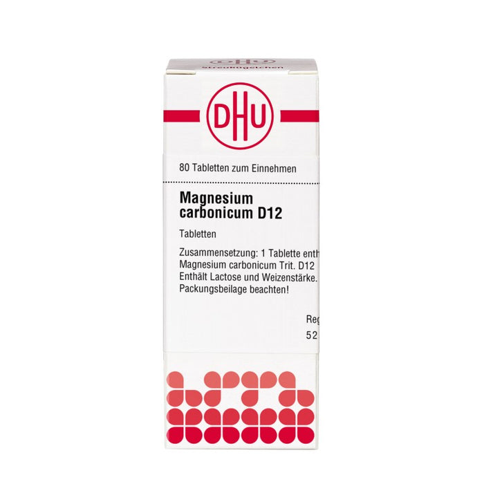 DHU Magnesium carbonicum D12 Tabletten, 80 pcs. Tablets