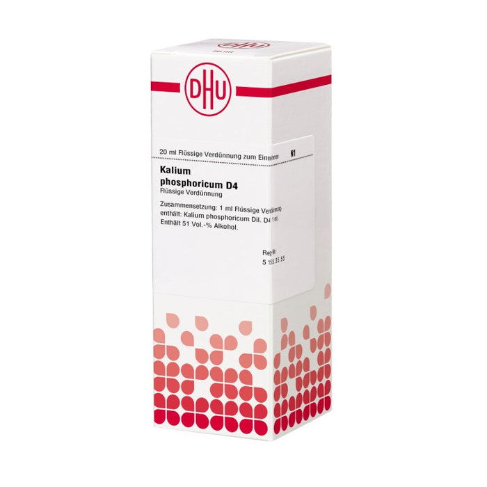 Kalium phosphoricum D4 DHU Dilution, 20 ml Lösung