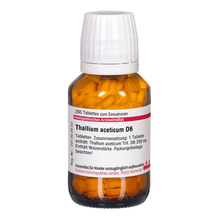 DHU Thallium aceticum D6 Tabletten, 200 St. Tabletten