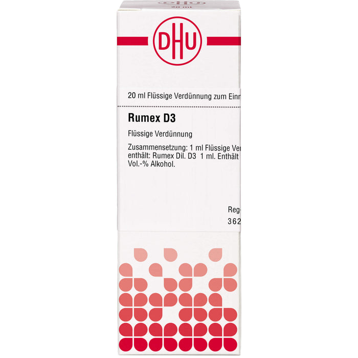 DHU Rumex D3 Dilution, 20 ml Lösung