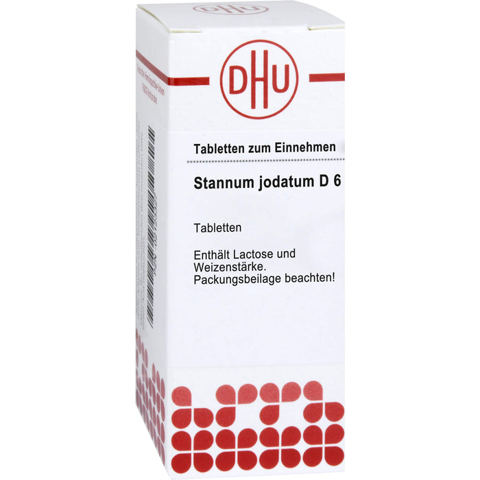 Stannum jodatum D6 DHU Tabletten, 80 St. Tabletten