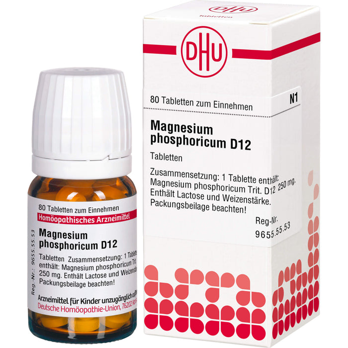 DHU Magnesium phosphoricum D12 Tabletten, 80 pc Tablettes