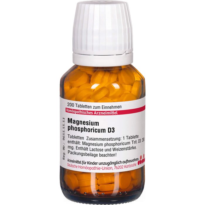 DHU Magnesium phosphoricum D3 Tabletten, 200 St. Tabletten