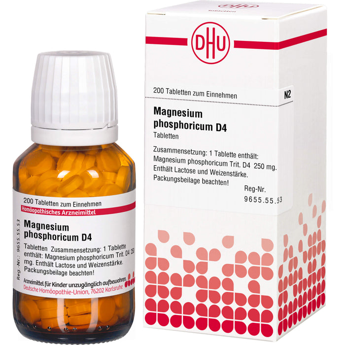 DHU Magnesium phosphoricum D4 Tabletten, 200 St. Tabletten