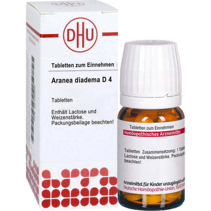 Aranea diadema D4 DHU Tabletten, 80 St. Tabletten