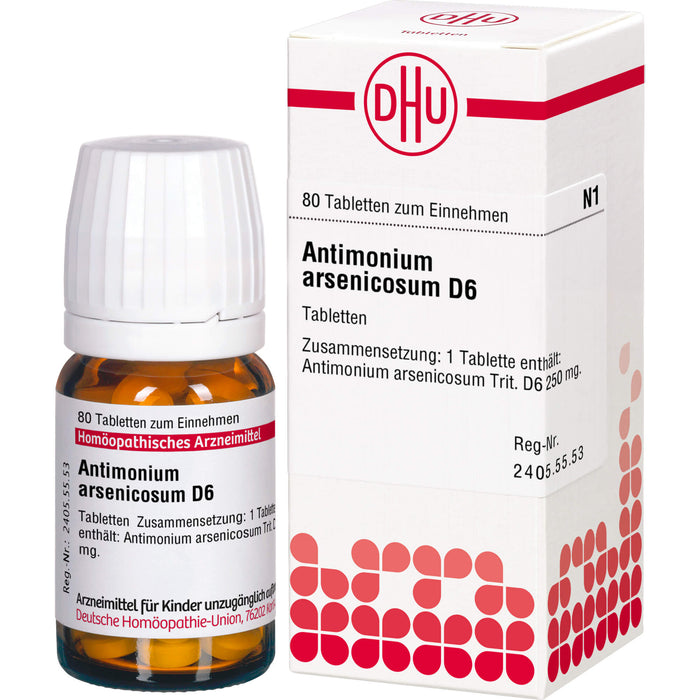 DHU Antimonium arsenicosum D6 Tabletten, 80 pcs. Tablets