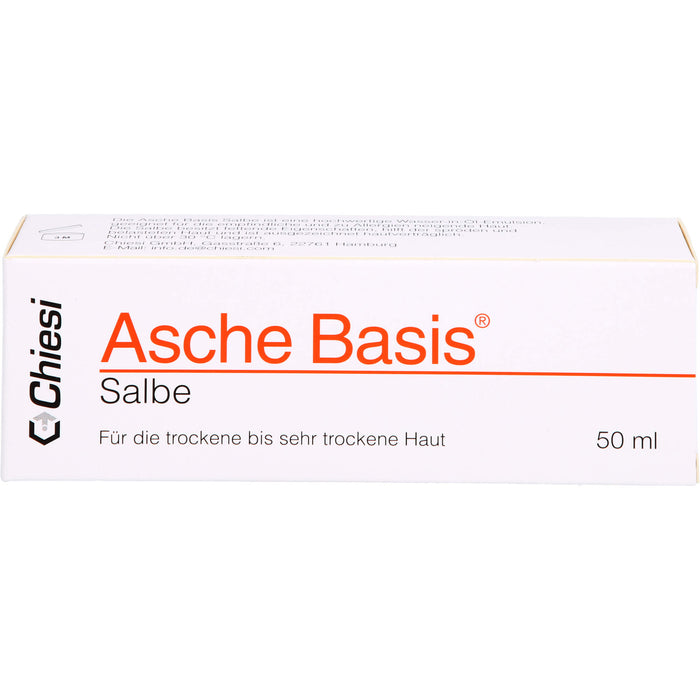 Asche Basis Salbe für die trockene bis sehr trockene Haut, 50 ml Ointment