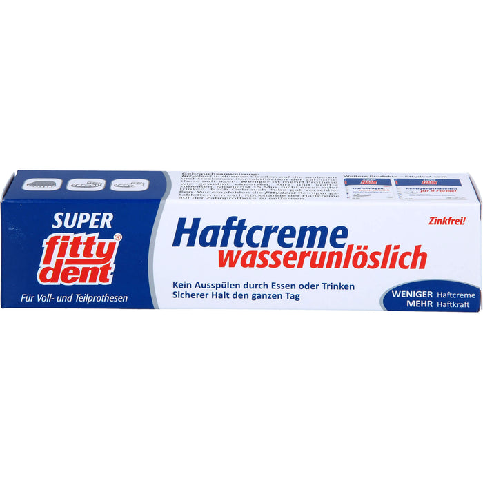 fittydent super Haftcreme wasserunlöslich, 40 g Cream