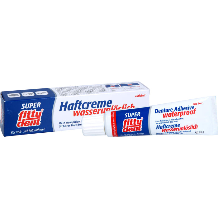 fittydent super Haftcreme wasserunlöslich, 40 g Cream