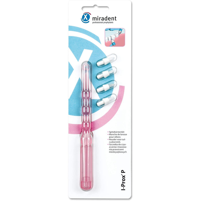 miradent I-Prox P Sulcusbürsten-Kit pink transparent, 1 pc Brosse à dents