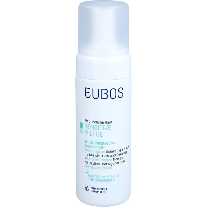 EUBOS Sensitive Vital-Schaum Dermo-Protectiv Gesi., 150 ml Mousse