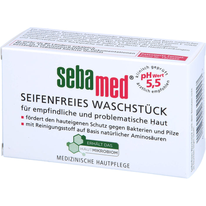 sebamed Seifenfreies Waschstück, 100 g soins du corps