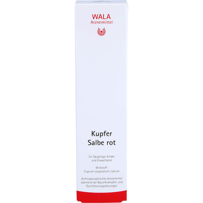 WALA Kupfer Salbe rot, 100 g Ointment