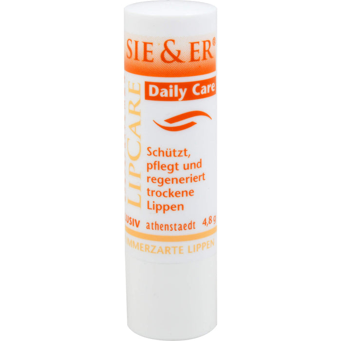 SIE & ER Daily Care Lipcare schützt, pflegt und regeneriert trockene Lippen, 1 pc Plume