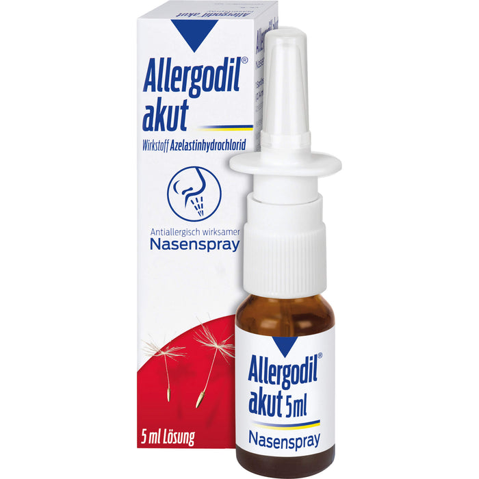 Allergodil akut Nasenspray, 5 ml Lösung