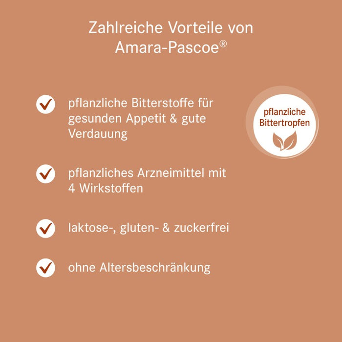 Amara-Pascoe Tinktur pflanzliches Magen-Darm-Mittel, 50 ml Solution