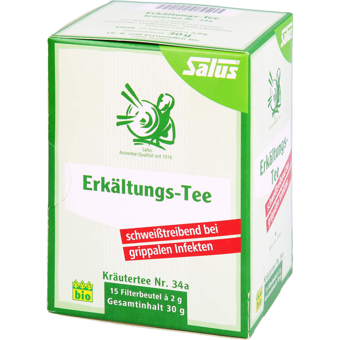 Erkältungs-Tee Kräutertee Nr. 34 a Salus, 15 St FBE