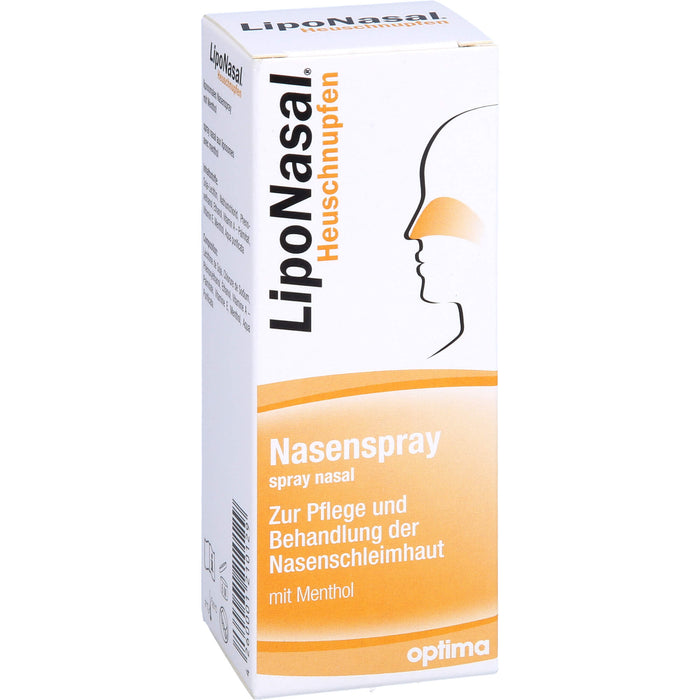 LipoNasal Heuschnupfen, Nasenspray zur Pflege und Behandlung der Nasenschleimhaut, 20 ml Lösung