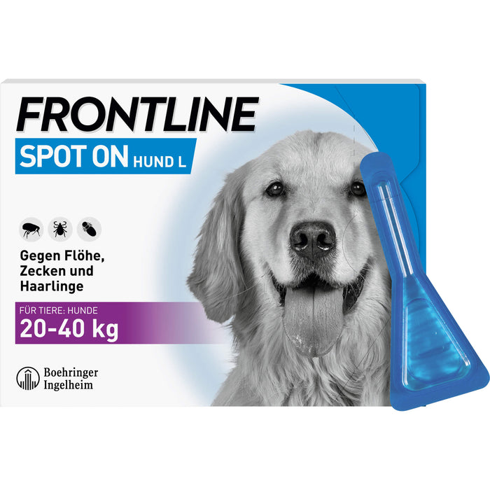 FRONTLINE Spot on Hund L 20-40 kg Pipetten, 5 pc Ampoules