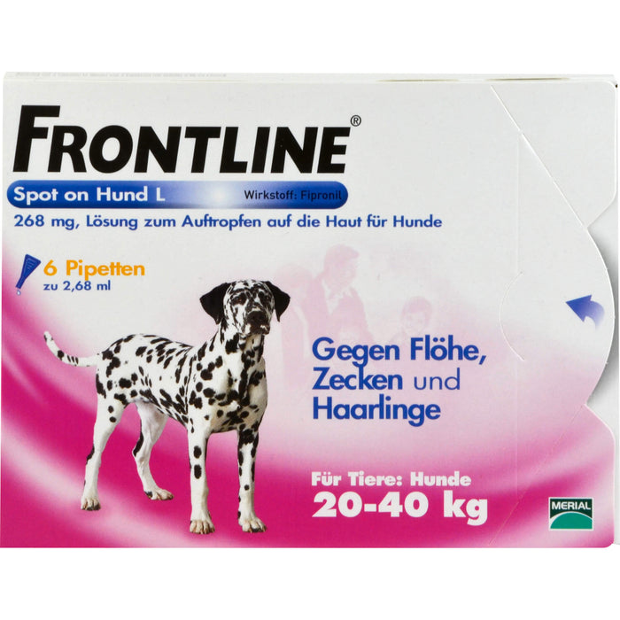 FRONTLINE Spot on Hund L 20-40 kg Pipetten, 5 pc Ampoules