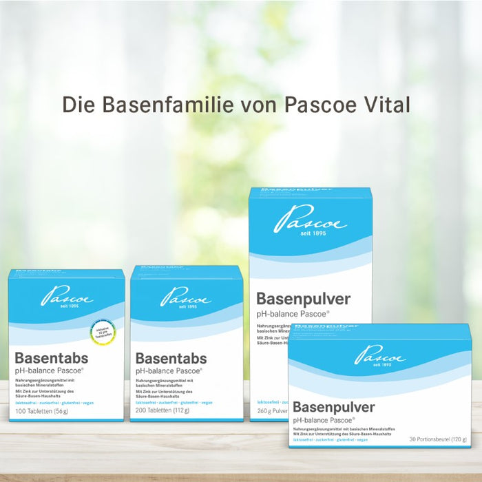 Pascoe Basentabs pH-Balance Tabletten, 100 St. Tabletten