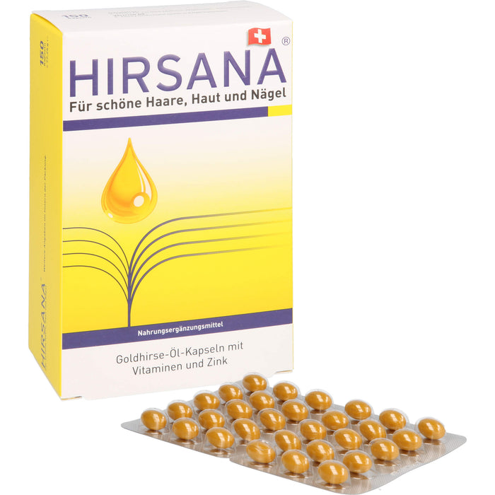 HIRSANA Goldhirse Öl Kapseln, 150 pc Capsules