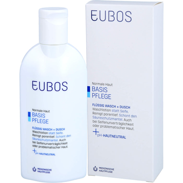 EUBOS FLUESS BLAU UNPARF, 200 ml Lösung