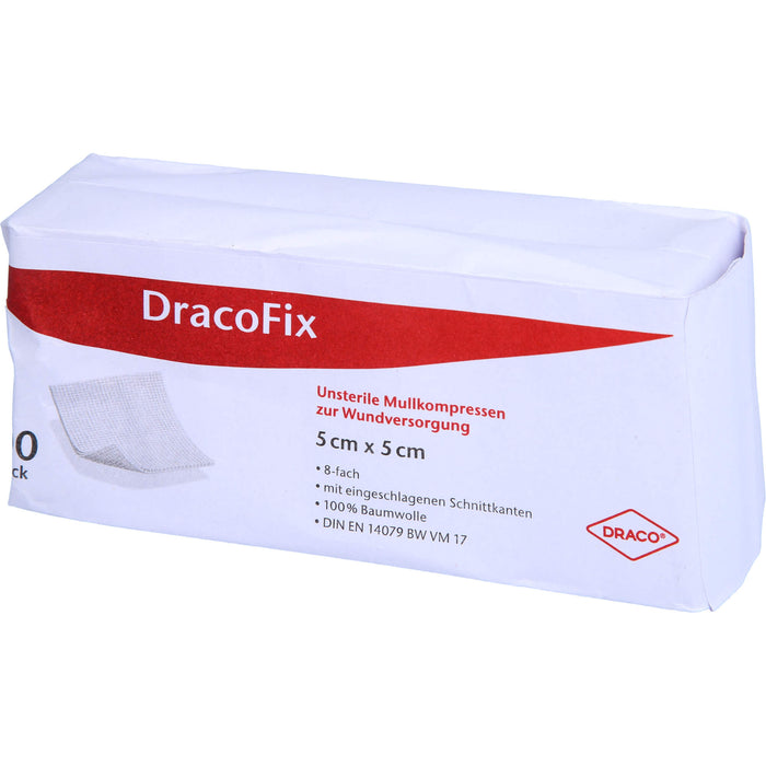 DRACOFIX OP KOM unsteril 5X5 8fach, 100 St KOM