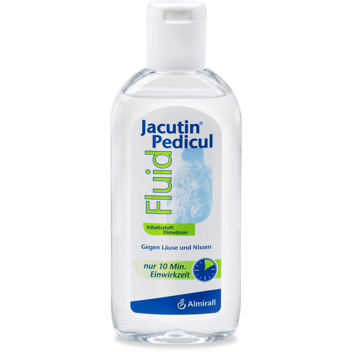 Jacutin Pedicul Fluid mit Nissenkamm gegen Läuse und Nissen, 200 ml Solution