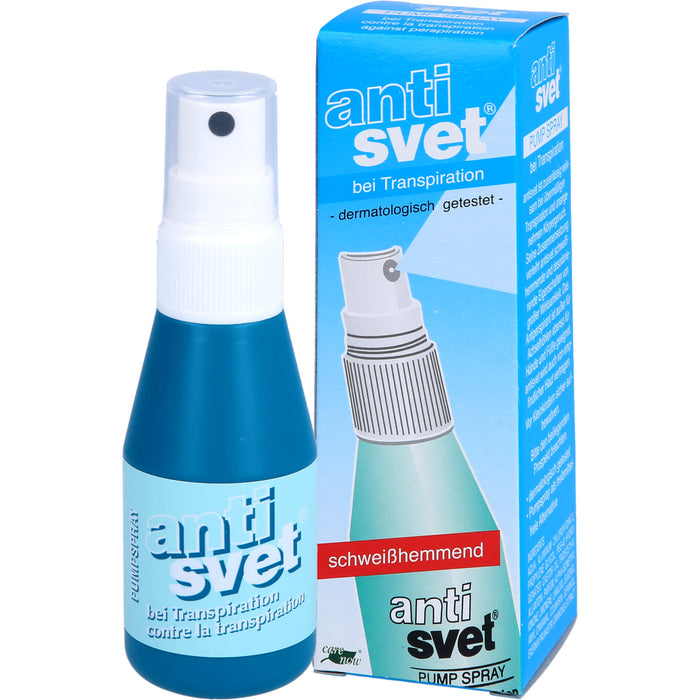 anti svet bei Transpiration schweißhemmend Pump-Spray, 50 ml body care