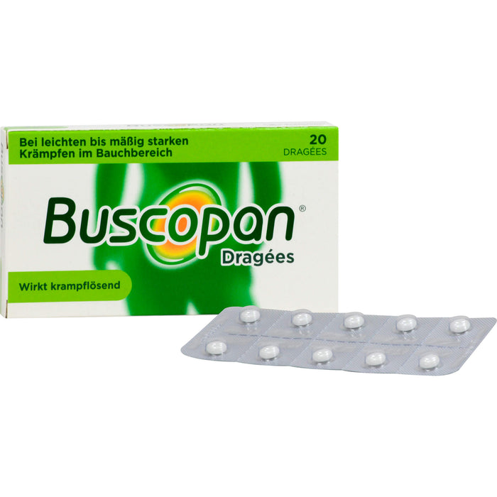 Buscopan Dragées Reimport EurimPharm, 20 pc Tablettes