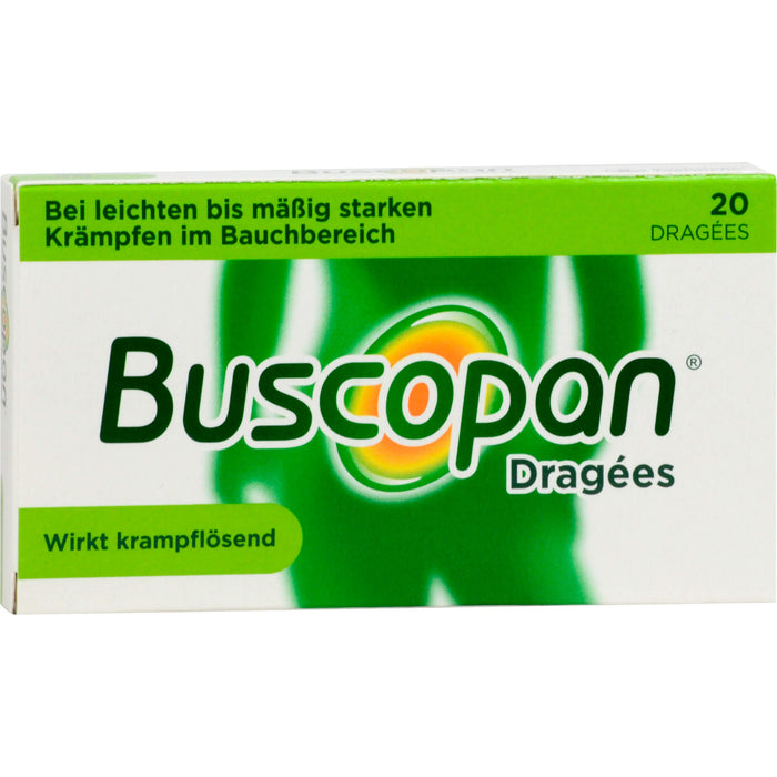 Buscopan Dragées Reimport EurimPharm, 20 pcs. Tablets