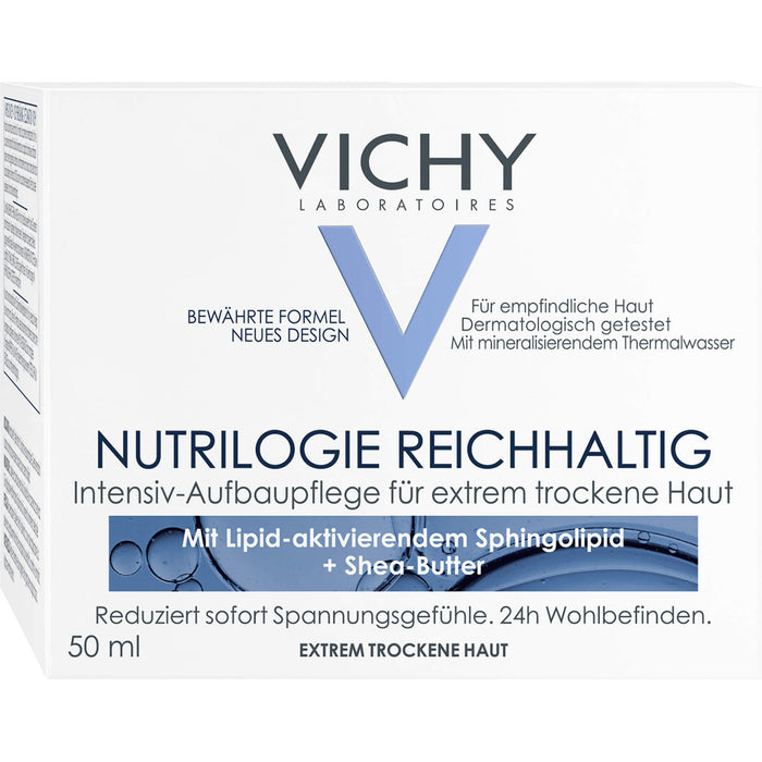 VICHY NUTRILOGIE reichhaltig, 50 ml Creme