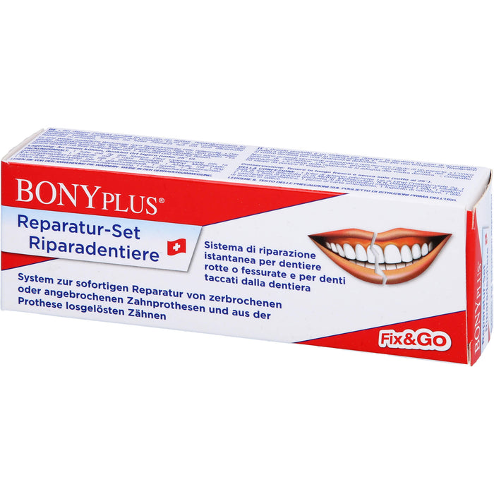 BONYplus Reparatur-Set für Zahnprothesen, 1 pcs. Set