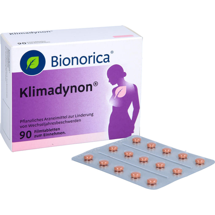 Klimadynon zur Linderung von Wechseljahresbeschwerden Filmtabletten, 90 St. Tabletten